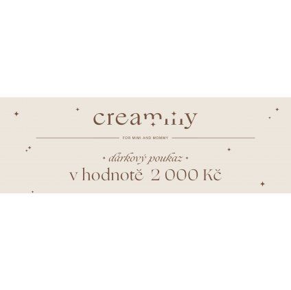 Dárkový poukaz v hodnotě 2000 Kč