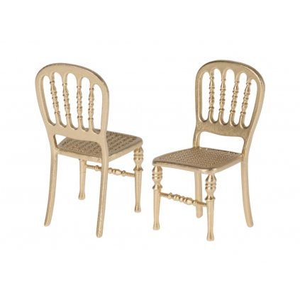 9003 2 maileg jidleni zidle gold 1 ks