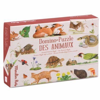 MOULIN ROTY Domino puzzle Příroda