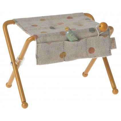 MAILEG Changing table for mice - ocher S23