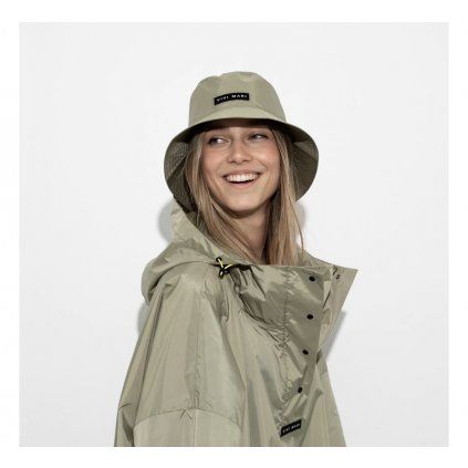 VIVI MARI Klobouk do deště Pale Olive