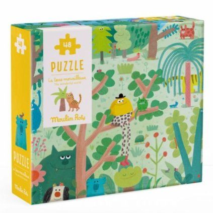 MOULIN ROTY Puzzle Báječný svět Šmakounů - 48 pcs
