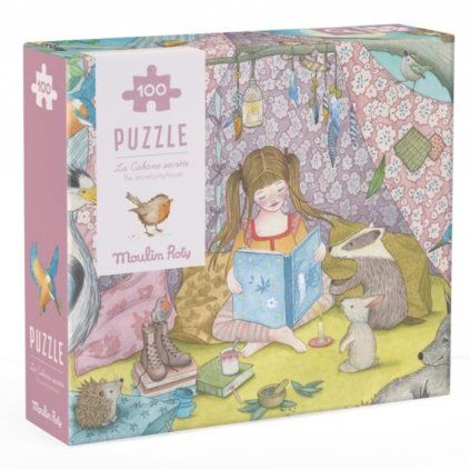 MOULIN ROTY Puzzle Tajná skrýš - 100 pcs