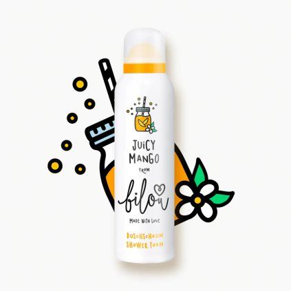 BILOU Sprchová pěna Juicy Mango 200ml