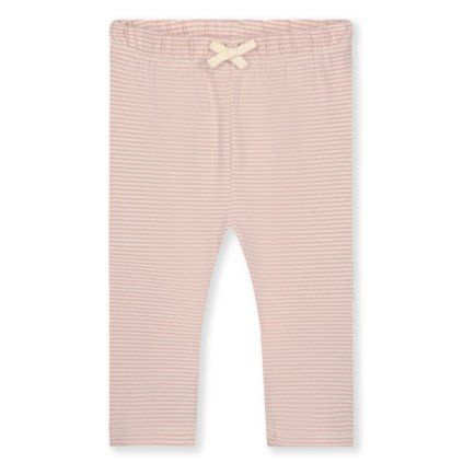 GRAY LABEL Legíny pro miminka GOTS - Faded pink - Cream