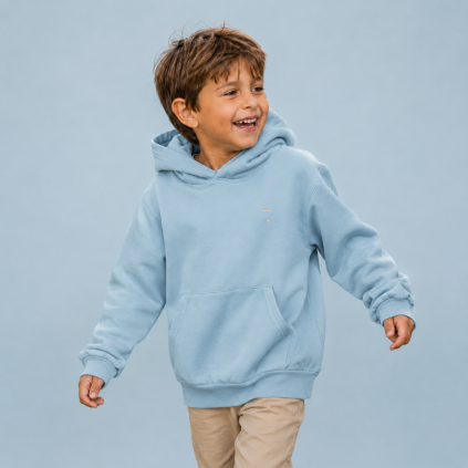GRAY LABEL Hoodie GOTS - Sky