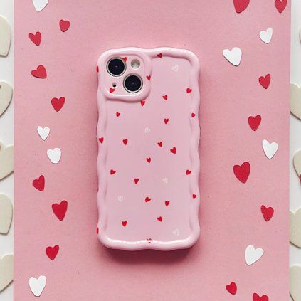 COCONUT LANE Obal na Iphone - Wavy Cute Hearts