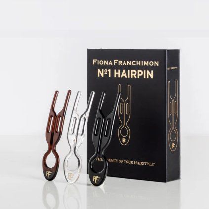 FIONA FRANCHIMON Sada tří vlasových spon - NO.1 Hairpin - New York