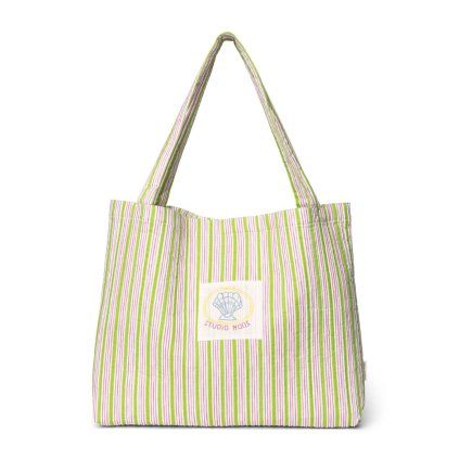 STUDIO NOOS Taška mom-bag Titane Striped Cotton