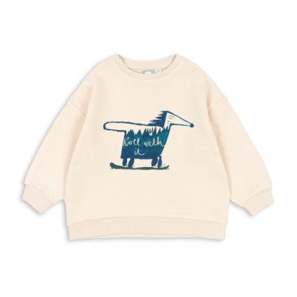 KONGES SLOJD x RHW Mikina ROLLER - SUMMER SAND