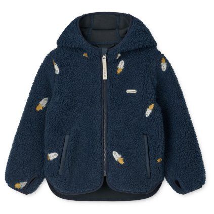 LIEWOOD Bundička Mara Pile - Classic navy / Embroidery