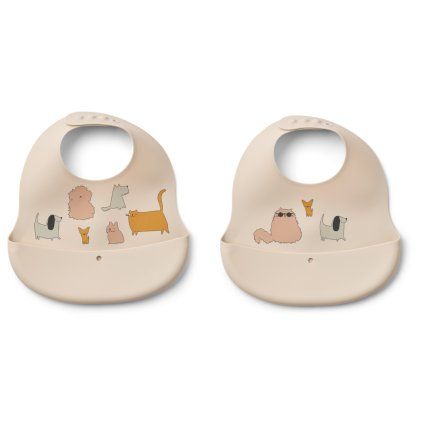 LIEWOOD Bryndák Ember 2-pack - Cats and Dogs / Sandy