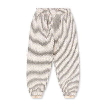 KONGES SLOJD Thermo kalhoty - STRIPE BLUIE