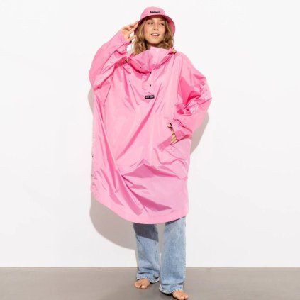 VIVI MARI Kabát do deště Solid Soft pink