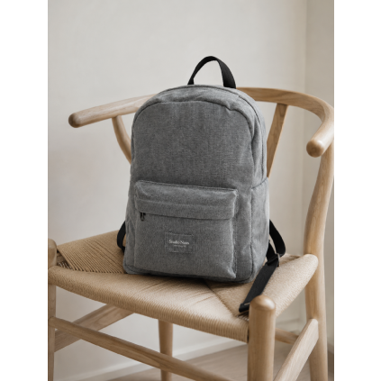 STUDIO NOOS Midi batoh - Denim Grey