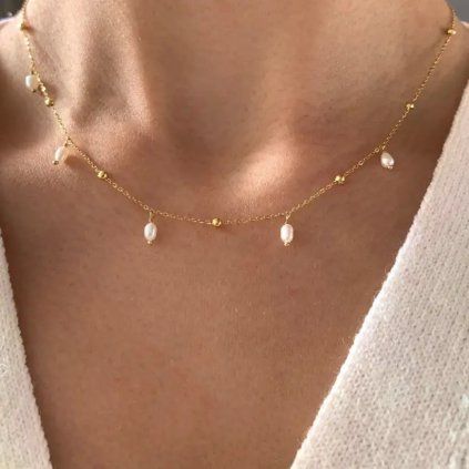 VICTOIRE COLLECTION Náhrdelník Mother of pearl