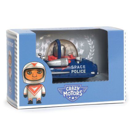 DJECO Crazy Motors Space police