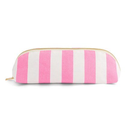 ROSE IN APRIL Penál - Gaston Stripes Neon Pink
