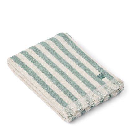 LIEWOOD Plážový ručník Summer - Peppermint / creme de la creme