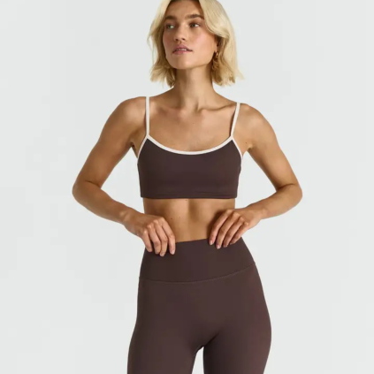 SISTERLY TRIBE Sportovní podprsenka Softsculpt - Espresso