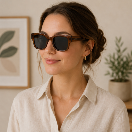 MINUE OPTICIANS Sluneční brýle ASTOR BRONZE