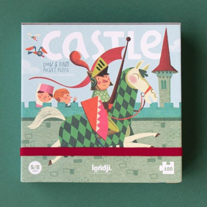 LONDJI Puzzle Středověký hrad - 100 pcs