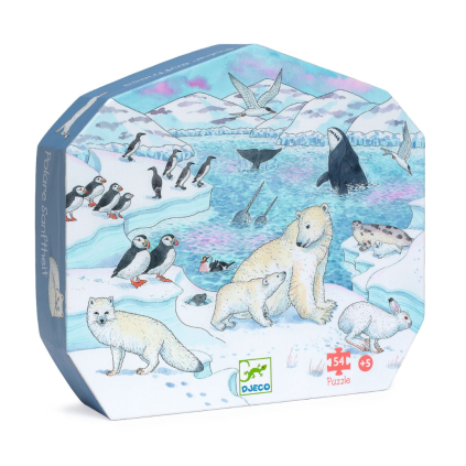 DJECO Puzzle Antarktida - 54 pcs