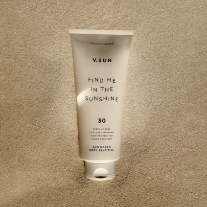 V.SUN Opalovací krém na tělo SPF 30 bez parfemace - 200 ml