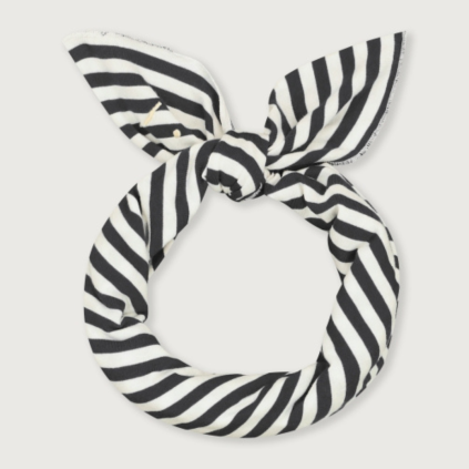GRAY LABEL Šátek Multi Swaddle GOTS - Pirate Black - Cream