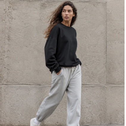 GRAY LABEL Mikina Adult GOTS - Pirate Black