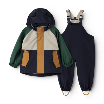LIEWOOD Set do deště Manu - Garden green multi mix