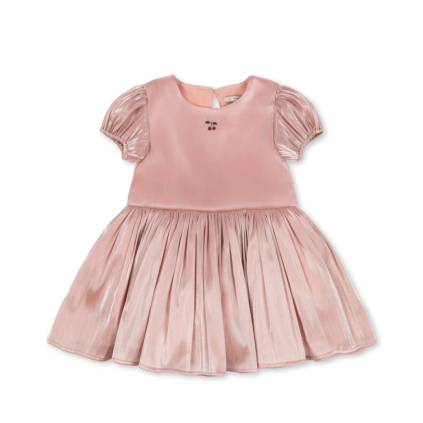 KONGES SLOJD Slavnostní šaty FIA SILVER PINK (7)