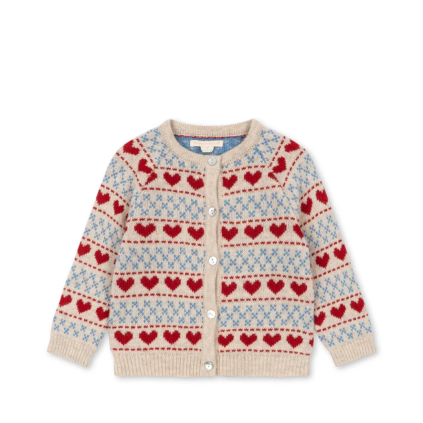 KONGES SLOJD Kardigan BELOU HEART (4)