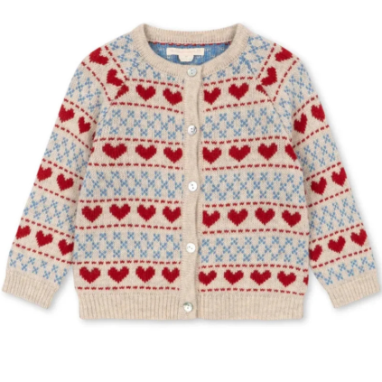 KONGES SLOJD Kardigan BELOU - HEART)
