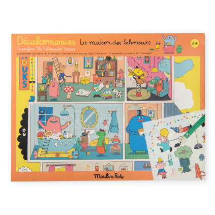 MOULIN ROTY Samolepky Les Schmouks (3)