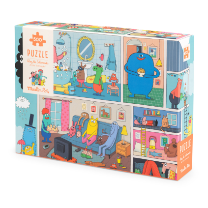 MOULIN ROTY Puzzle Les Schmouks 500 ks (1)