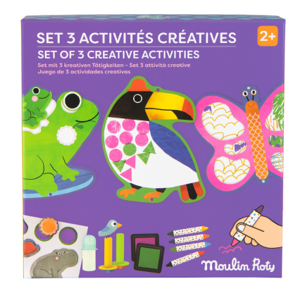 MOULIN ROTY Kreativní sada 3 aktivity Les Toupitis (4)
