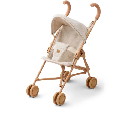 LIEWOOD Elsie Pile Doll Stroller Mini Me Sandy