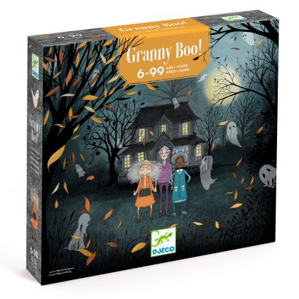 DJECO Postřehová karetní hra Granny Boo