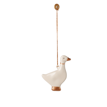 MAILEG Kovová ozdoba Goose gold S26