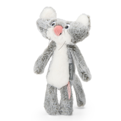 MOULIN ROTY Plyšový kocourek Chaplapla mini École des loisirs
