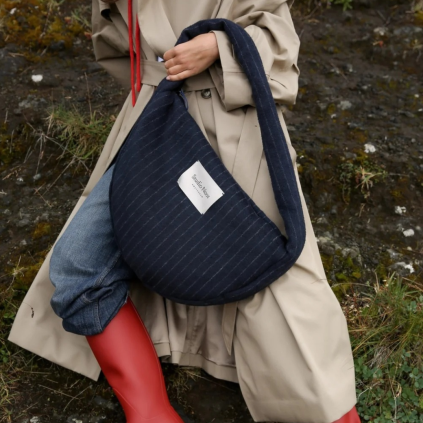STUDIO NOOS Taška Cross Body Flannel Dark Blue