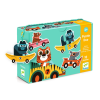 DJECO Duo puzzle Racing cars