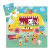 DJECO Puzzle Zmrzlina jede - 16 pcs