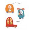 3063 2 djeco samolepkovy set roztomila auticka