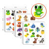 DJECO Stickers for kids - Playful animal puppies