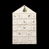 Wall Calendar Yule Greens embroidery Natural (primary)