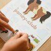 poppik poster stickers affiche jeu educatif chevaux poney club enfants 5 1