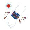 DJ07978 DJECO DIY Náramky pro superhrdiny