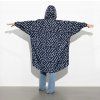 VIVI MARI Kabát do deště Drops navy/white